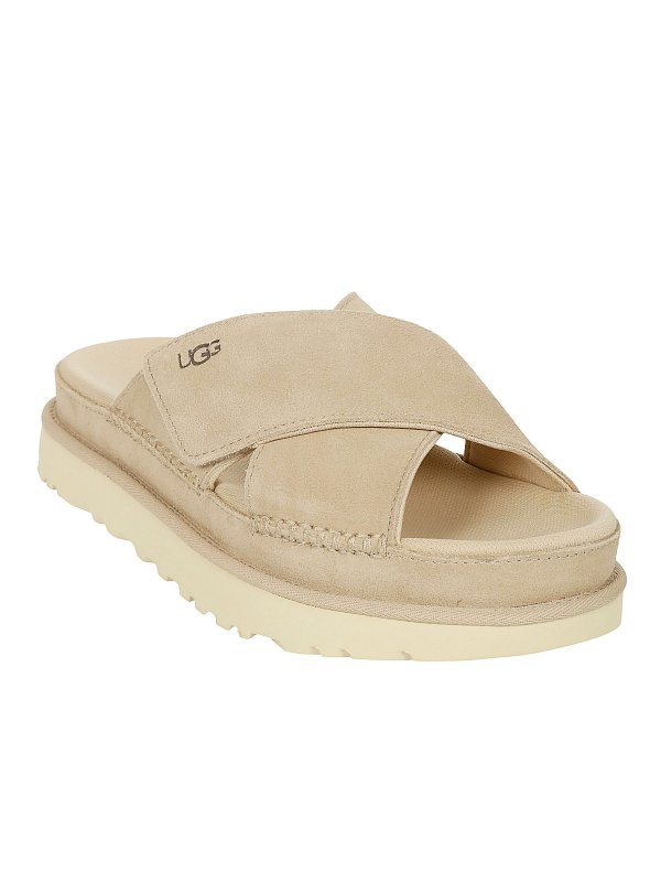 UGG: flip flops online - Goldenstar  cross slide