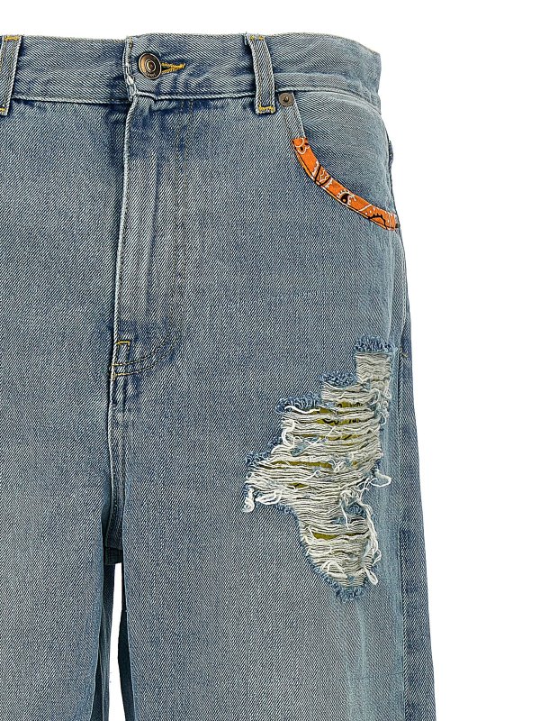 The Best Shops ALANUI: ストレートジーンズ - ストレートジーンズ - ブルー