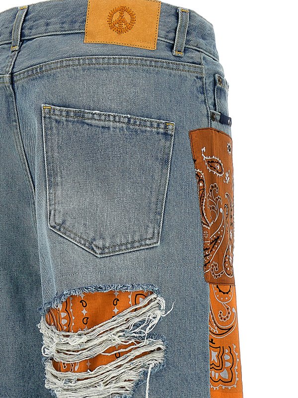 ストレートジーンズ - ブルー shop online: ALANUI