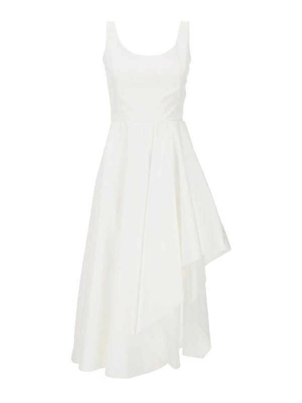 ALEXANDER MCQUEEN: abiti lunghi - Abito asimmetrico