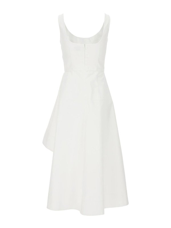 ALEXANDER MCQUEEN: abiti lunghi online - Abito asimmetrico