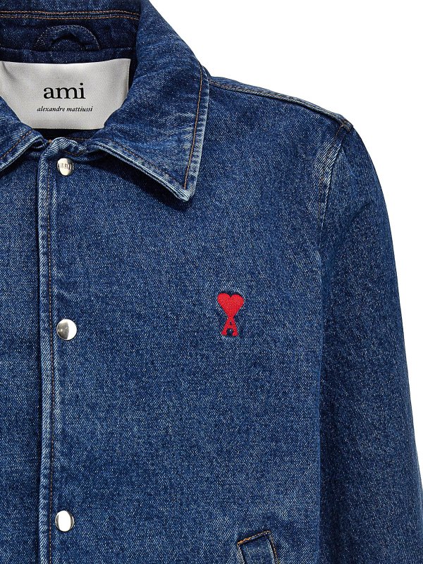 iKRIX AMI PARIS: Jeansjacken - Parka - Blau