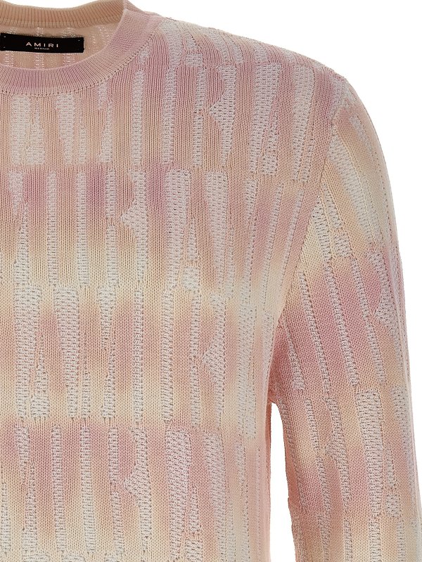 iKRIX AMIRI: crew necks - amiri repeat sweater