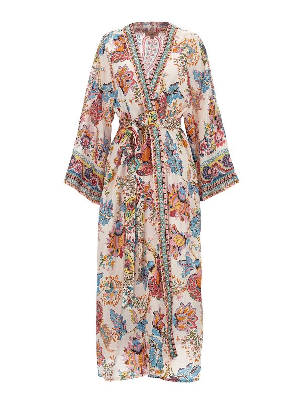 ANJUNA: Tuniken - Knielanges Kleid - Bunt