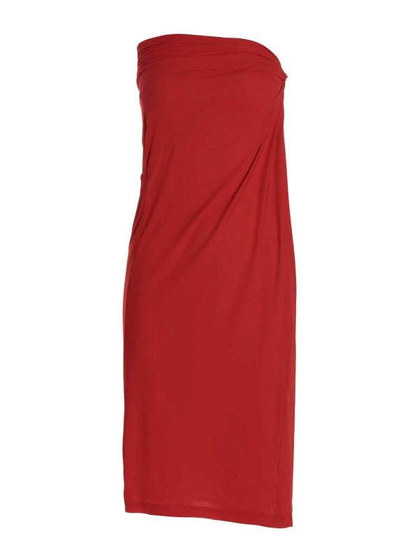 ATLEIN: knee length dresses - Off-shoulder dress