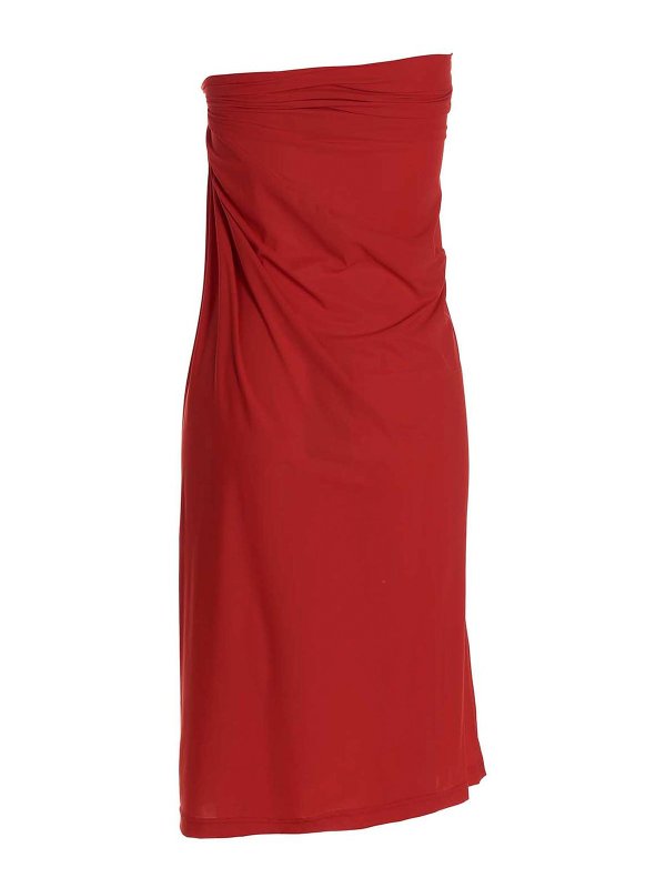 ATLEIN: knee length dresses online - Off-shoulder dress