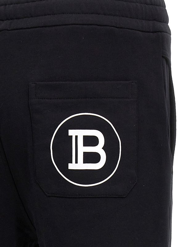 Biker joggers shop online: Balmain