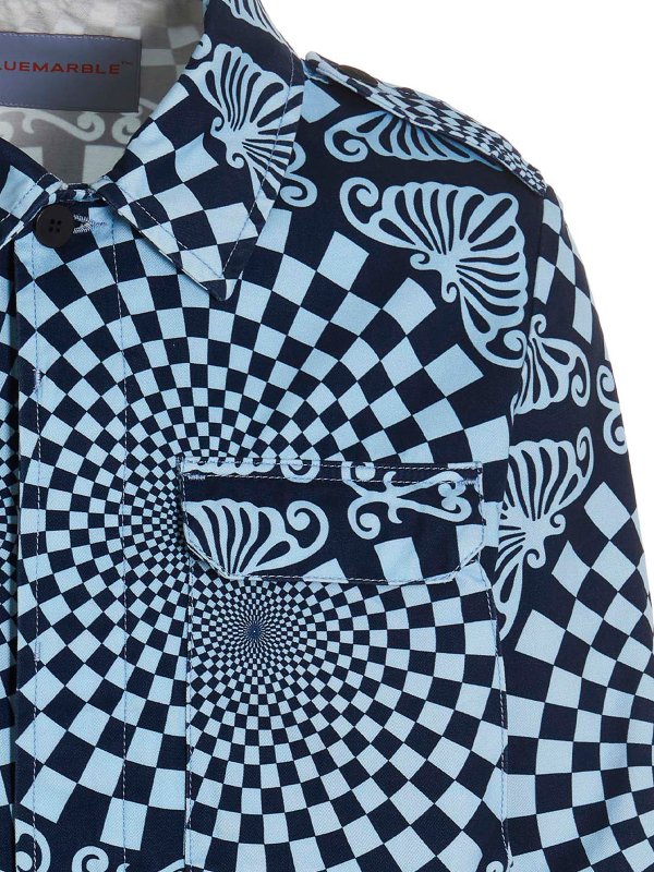 The Best Shops BLUEMARBLE: casual jackets - folk checkerboard jacket