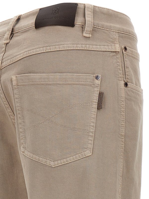 ストレートジーンズ - Monile shop online: BRUNELLO CUCINELLI