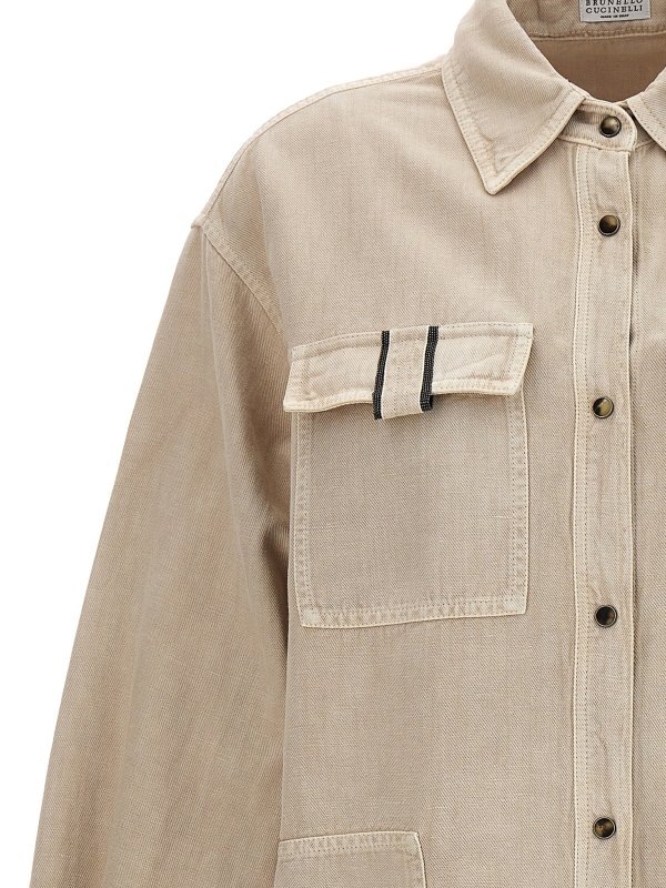 iKRIX BRUNELLO CUCINELLI: Hemden - Hemd - Beige