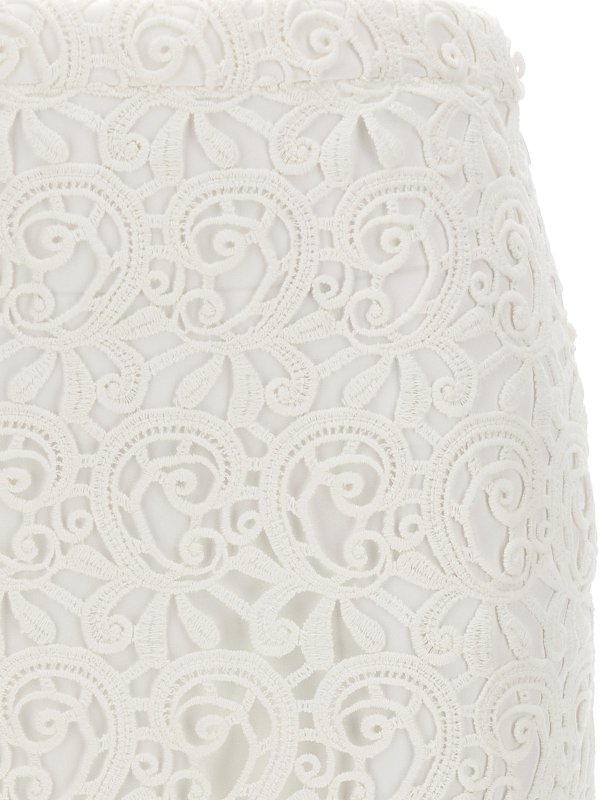 iKRIX BURBERRY: Knielange und Midi Röcke - Midirock - Weiß