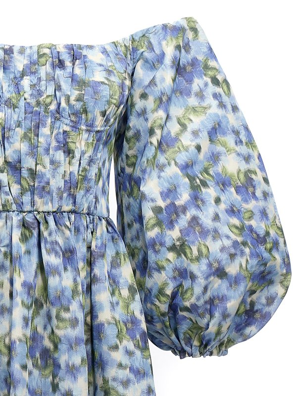 iKRIX CAROLINA HERRERA: マキシドレス - 膝丈ドレス - マルチカラー