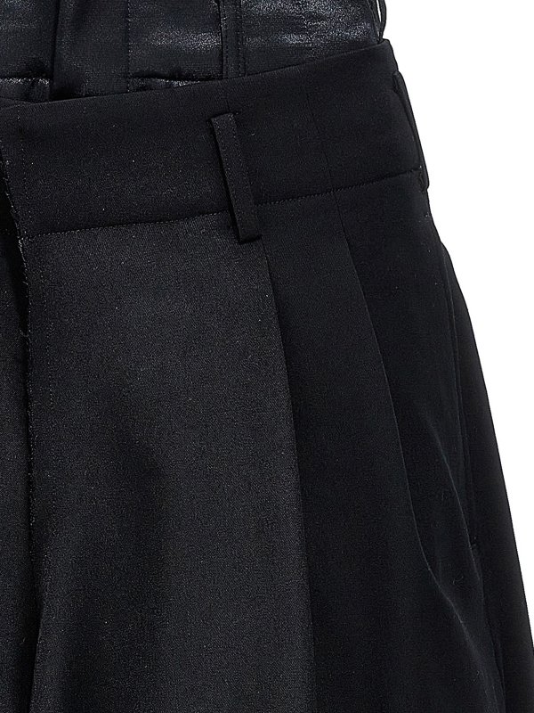 iKRIX COMME DES GARCONS: トラウザーショーツ - ショートパンツ - 黒