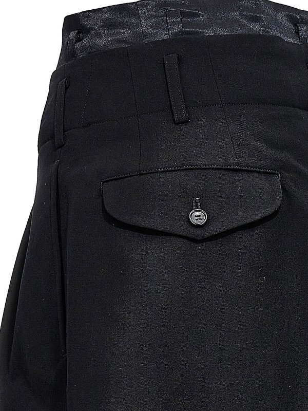 ショートパンツ - 黒 shop online: COMME DES GARCONS