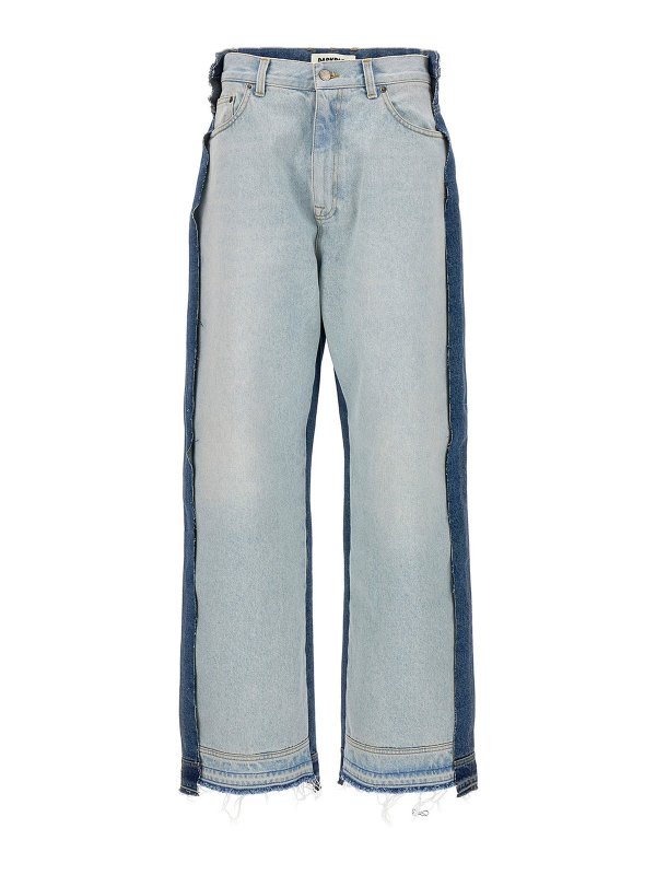 DARKPARK: ストレートジーンズ - ストレートジーンズ - ライトブルー