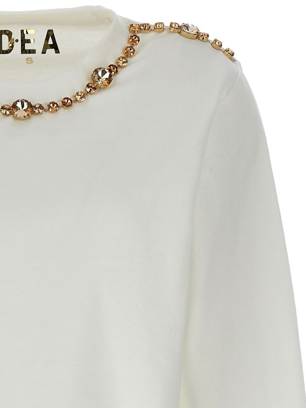 The Best Shops LA DEA: Sweatshirts und Pullover - Hemd - Weiß