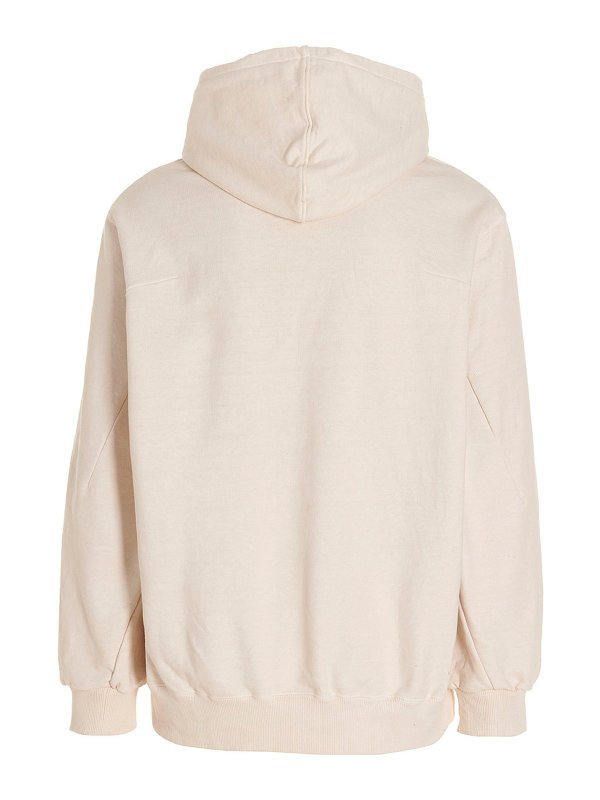 DOUBLET: Sweatshirts & Sweaters online - polyurethane embroidery hoodie