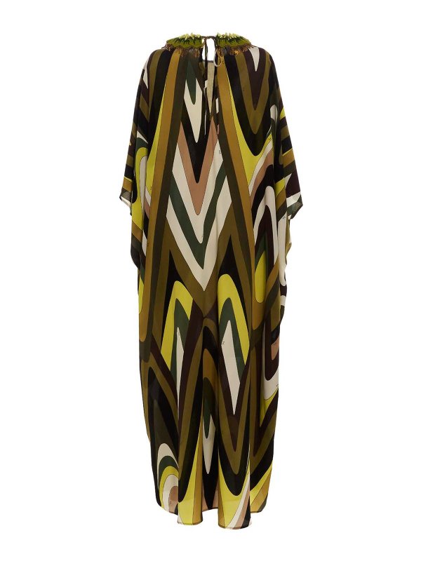 EMILIO PUCCI: ニーレングスドレス online - 膝丈ドレス - マルチカラー