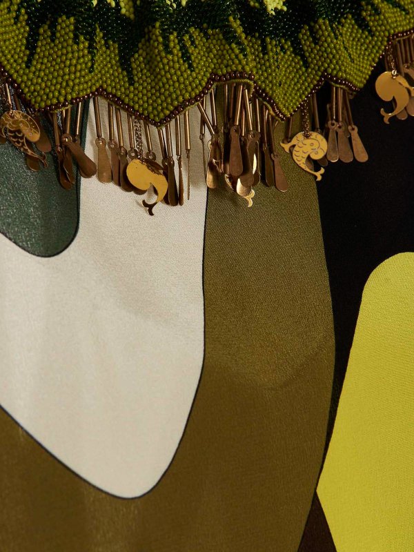 膝丈ドレス - マルチカラー shop online: EMILIO PUCCI