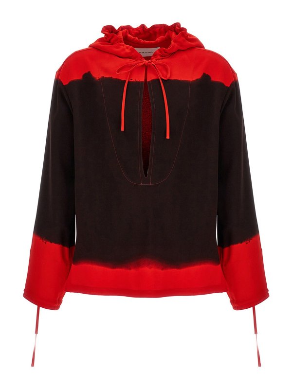 SALVATORE FERRAGAMO: ブラウス - ブラウス - マルチカラー