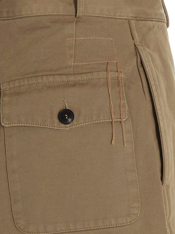 ショートパンツ - ベージュ shop online: FORTELA