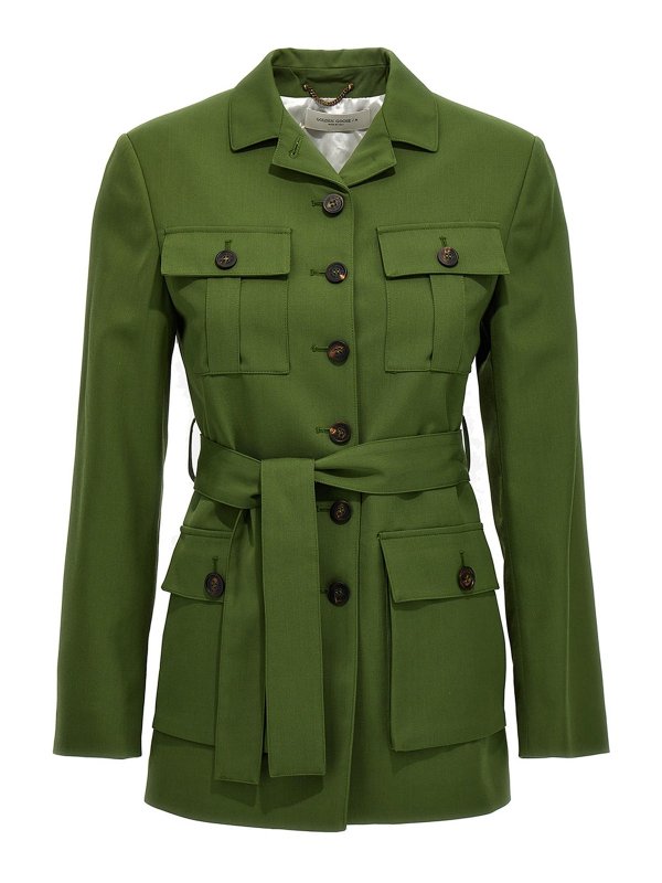 GOLDEN GOOSE: パーカー - パーカー - 緑