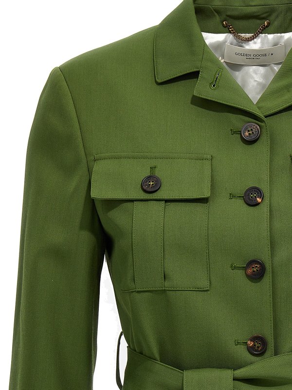 iKRIX GOLDEN GOOSE: パーカー - パーカー - 緑