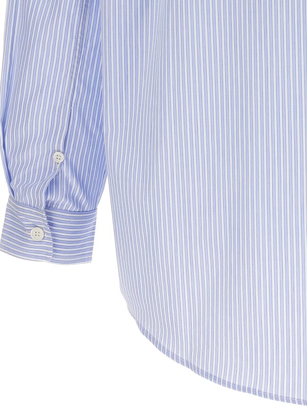 Oversize striped shirt shop online: HED MAYNER