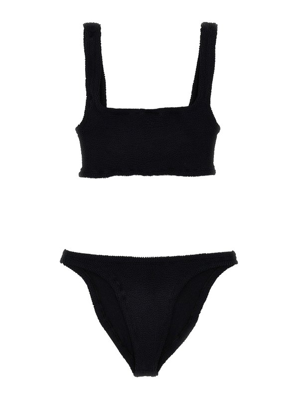 HUNZA G: Bikinis - Maillot De Bain - Noir
