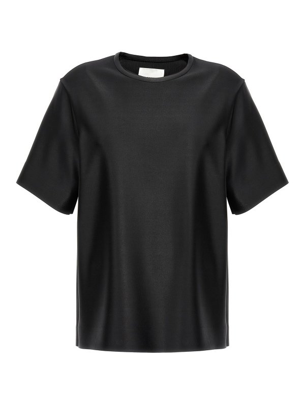 JIL SANDER: t-shirts - Shiny t-shirt