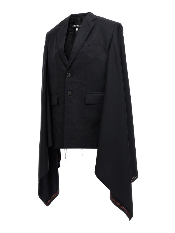 iKRIX JUNYA WATANABE: blazers - Seymo wool cape
