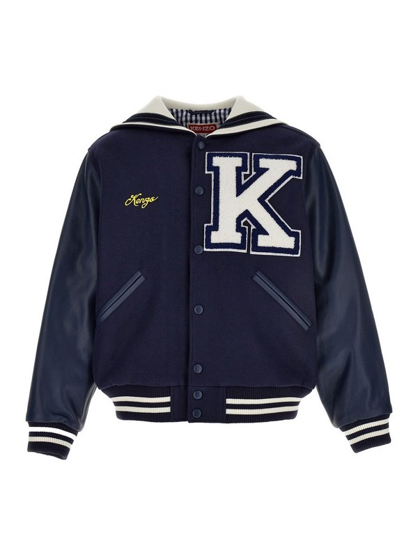 KENZO: giacche bomber - Bomber marinaio varsity