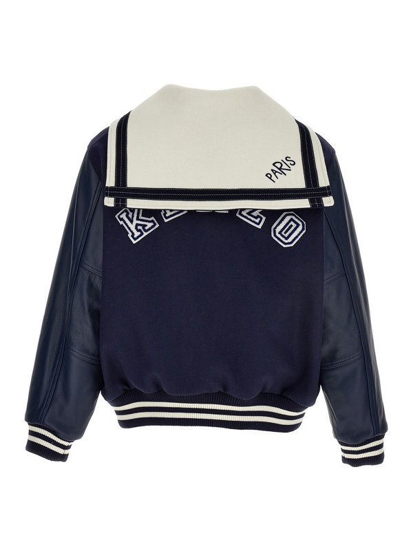 KENZO: giacche bomber online - Bomber marinaio varsity