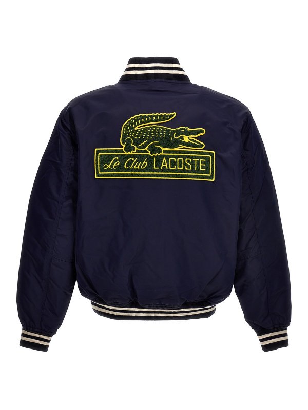 LACOSTE: bombers online - varsity bomber jacket