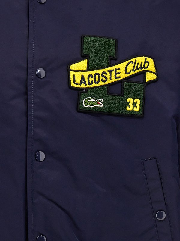 varsity bomber jacket shop online: LACOSTE