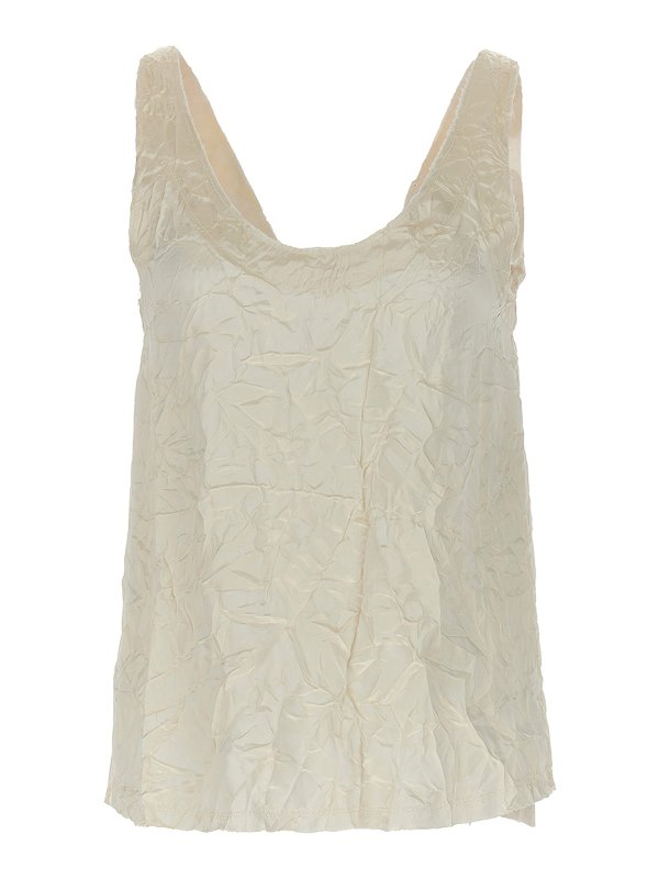 LANVIN: Tops und Tank Tops - Top - Weiß