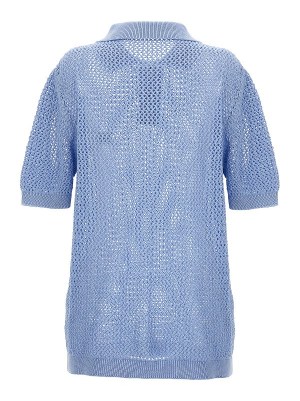 LC23: polo shirts online - Crochet polo shirt