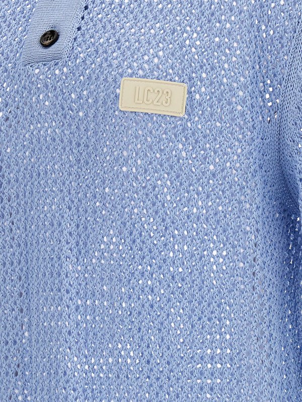 Crochet polo shirt shop online: LC23