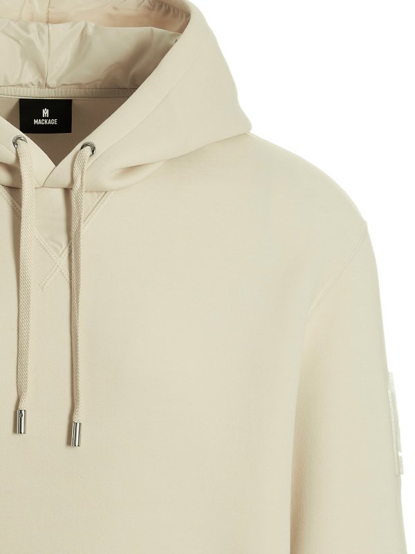 Mackage krys-r hoodie - White - Men | KRYSRCREAM | thebs.com