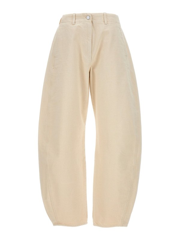 MADE IN TOMBOY: ストレートジーンズ - ストレートジーンズ - ベージュ