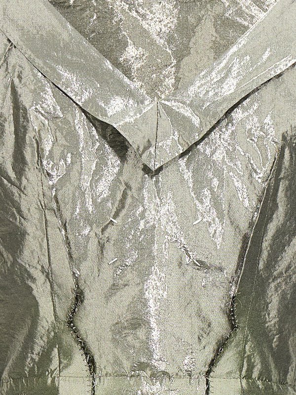 膝丈ドレス - 銀 shop online: Maison Margiela