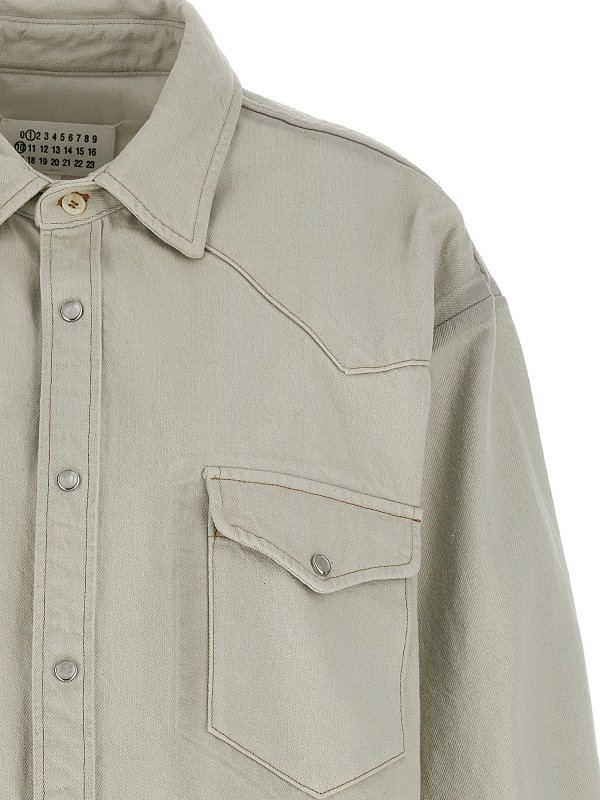 iKRIX Maison Margiela: シャツ - シャツ - 白