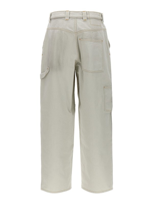 Maison Margiela: ストレートジーンズ online - ストレートジーンズ - 白