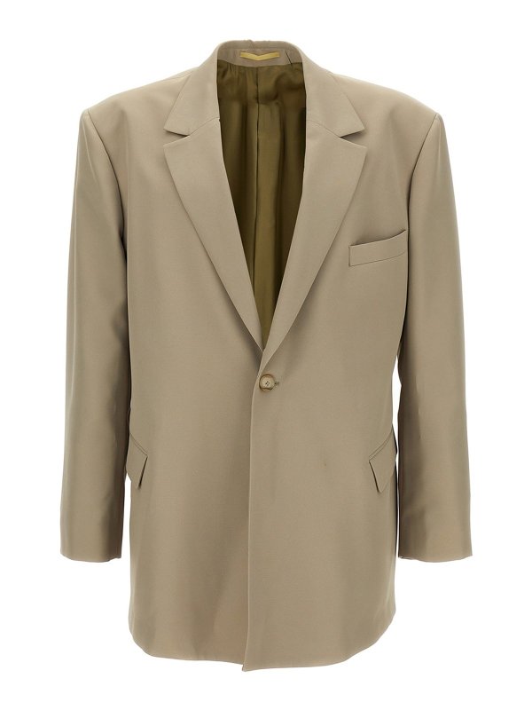 MARTINE ROSE: blazers - Blazer hanging tailored