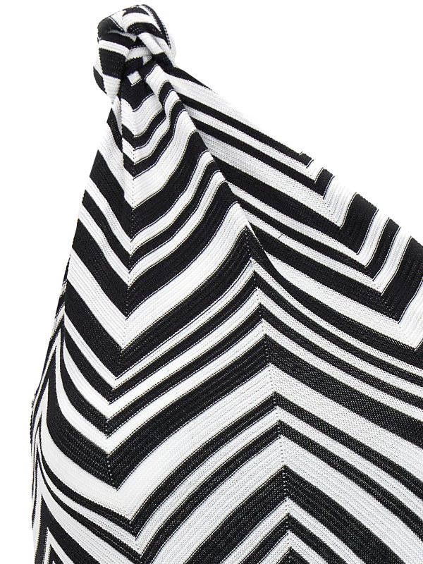 iKRIX MISSONI: Tops & Tank tops - One shoulder geometric pattern top