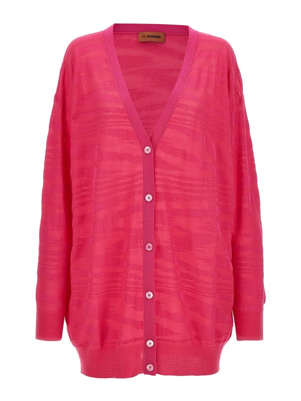 MISSONI: cardigans - Zebra cardigan