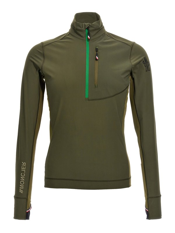 MONCLER: shirts - Tech sweatshirt