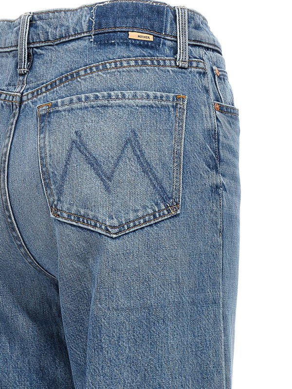 フレアジーンズ - ブルー shop online: Mother