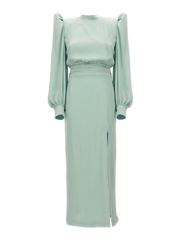 MVP WARDROBE: Vestidos largos - Vestido Midi - Azul Claro