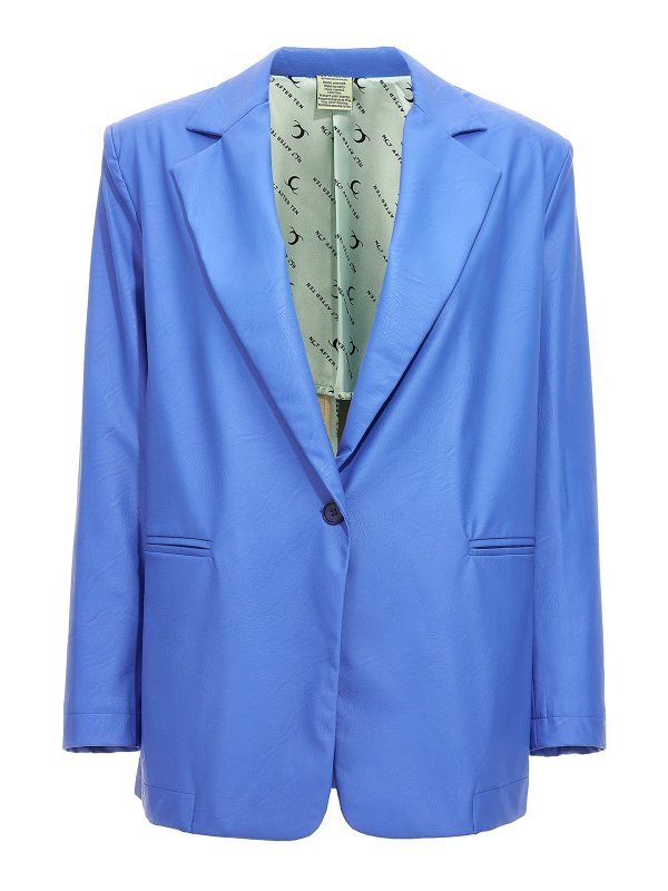 NOT AFTER TEN: ブレザー - ブレザー - ブルー